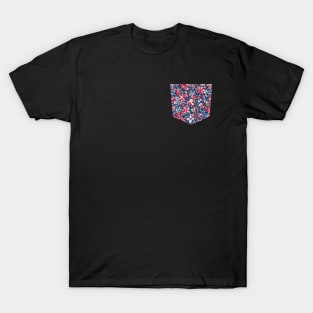 Flowers Pocket T-Shirt